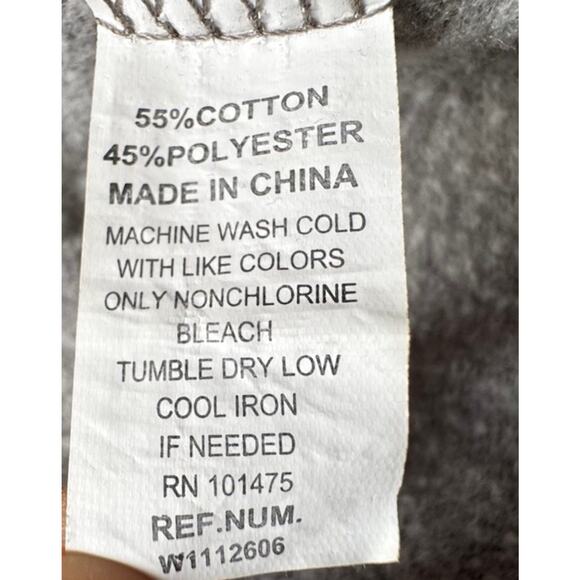 Prince Royce Alter Ego Longsleeve Lightweight Crewneck Sweatshirt Grey XL - Picture 6 of 8